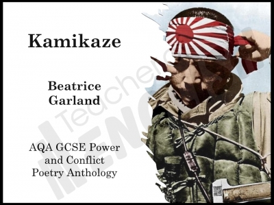 Kamikaze by Beatrice Garland Teaching Resources